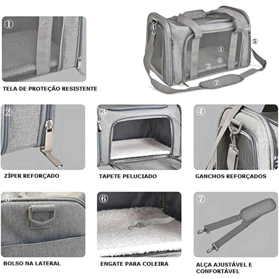 Bolsa de transporte para Pet
