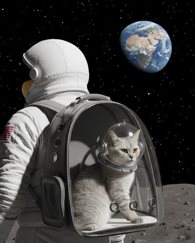 Mochila Visão Panorâmica para Pet