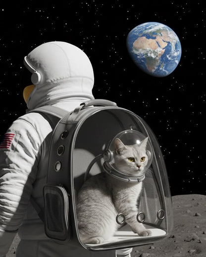 Mochila Visão Panorâmica para Pet