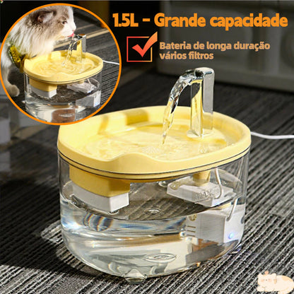 Bebedouro Circulação Cachoeira Automático para Pet
